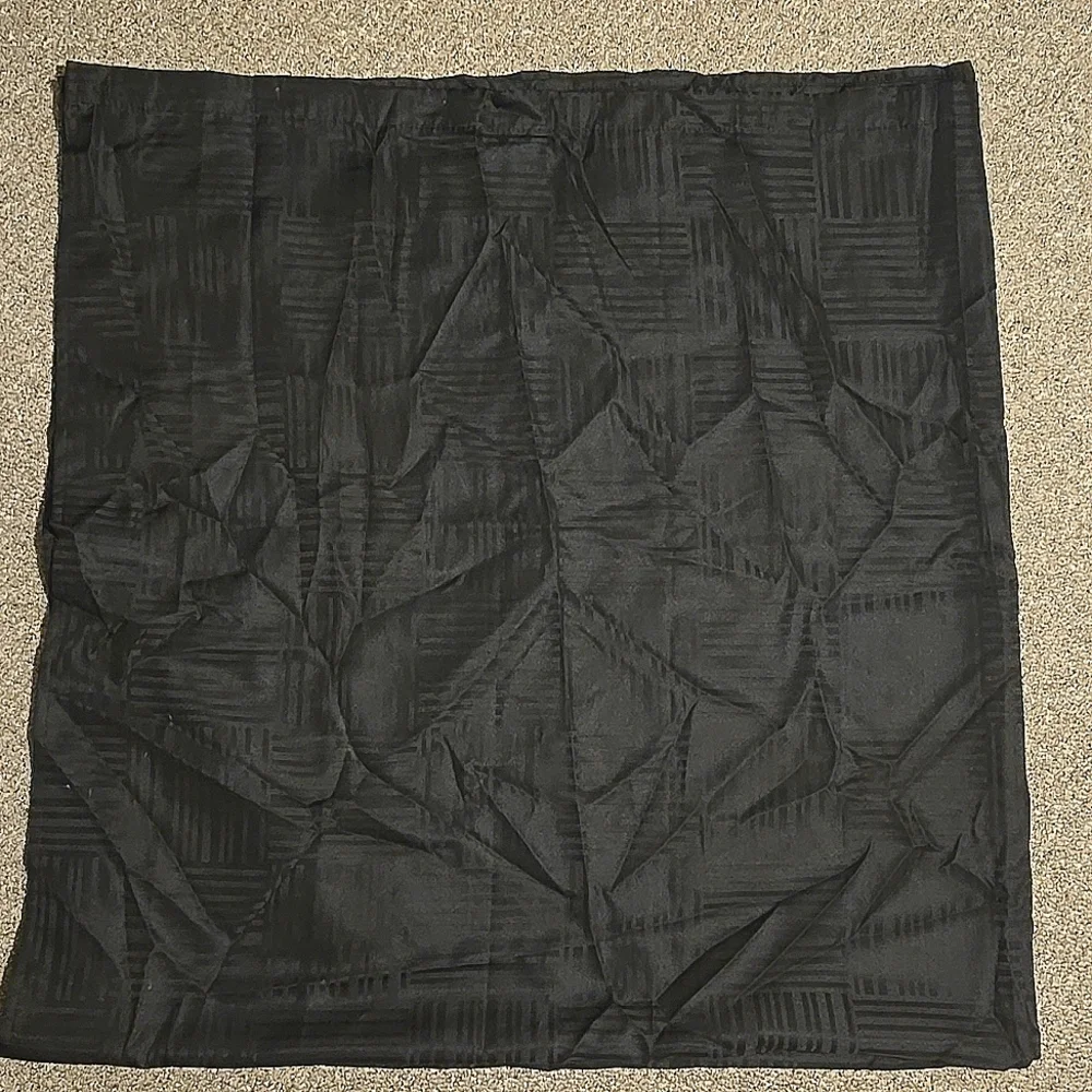 Mainstays Black Shower Curtain
